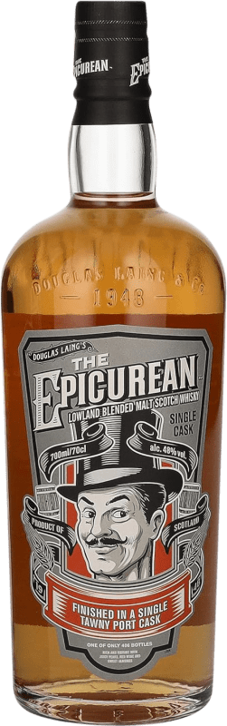 Kostenloser Versand | Blended Whisky Douglas Laing's The Epicurean Tawny Port Cask Finish — Fassreifung, Limitierte Edition Großbritannien 70 cl