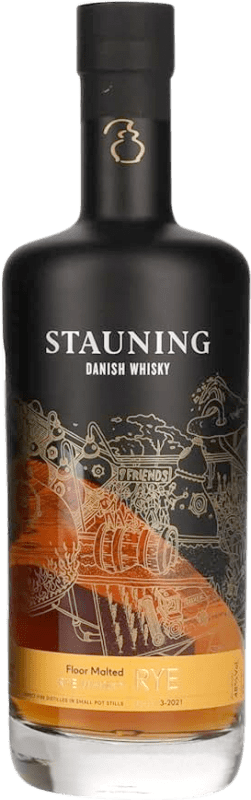 Kostenloser Versand | Whiskey Blended ‎Stauning. Rye Floor Malted Dänemark 70 cl