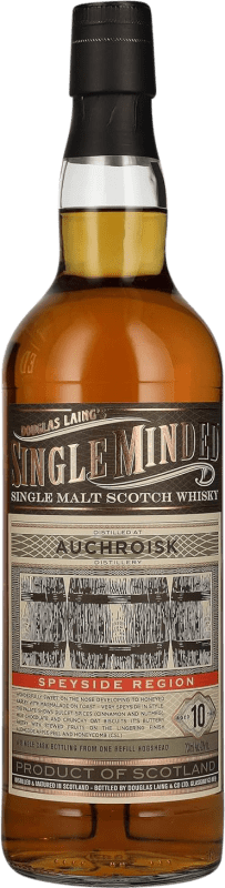 Kostenloser Versand | Single Malt Whisky Douglas Laing's Auchroisk Single Minded Großbritannien 10 Jahre 70 cl