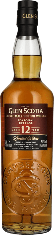 免费送货 | 威士忌单一麦芽威士忌 Glen Scotia Seasonal Release 英国 12 岁 70 cl