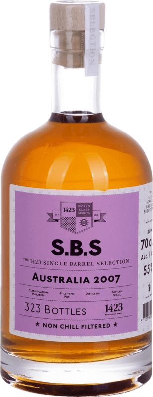 免费送货 | 朗姆酒 1423 World Class Spirits S.B.S Australia Single Barrel Selection 特立尼达和多巴哥 70 cl