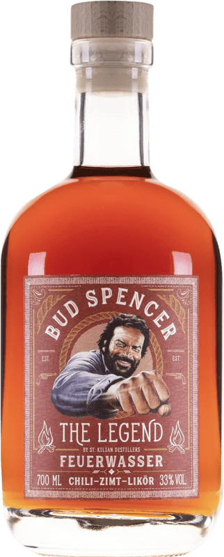 37,95 € 免费送货 | 利口酒 St. Kilian Bud Spencer The Legend Feuerwasser Zimt — 肉桂, Chili Pepper — 辣椒