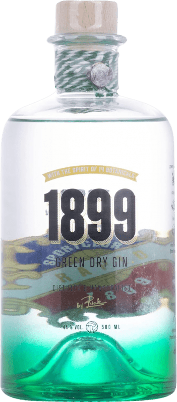 Spedizione Gratuita | Gin Rick Gin 1899 Rapid Green Austria Bottiglia Medium 50 cl