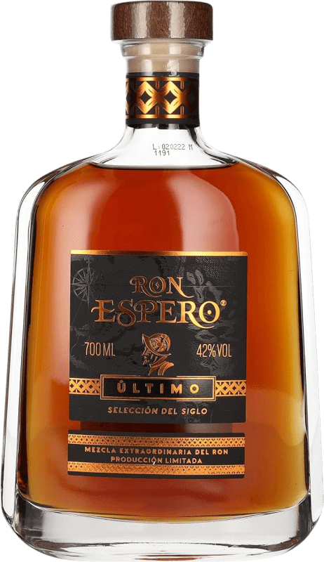 Envoi gratuit | Rhum Espero Último Selección del Siglo République Dominicaine 70 cl