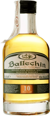 Single Malt Whisky Edradour Ballechin 10 Ans Bouteille Miniature 2 cl