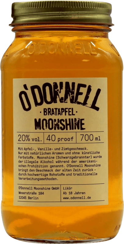 Бесплатная доставка | Ликеры O'Donnell Moonshine Bratapfel Германия 70 cl