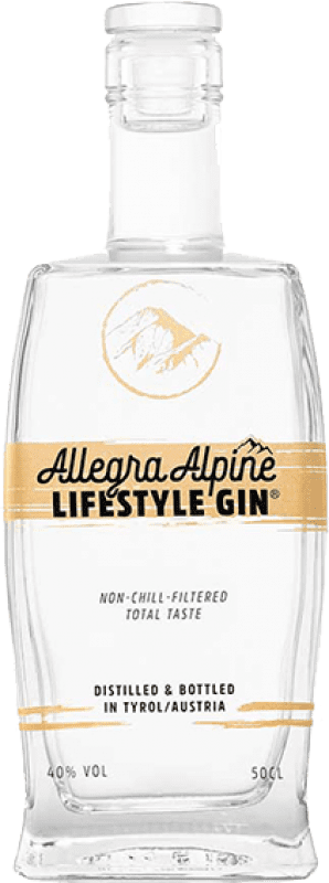 Бесплатная доставка | Джин Lifestyle. Allegra Австрия бутылка Medium 50 cl