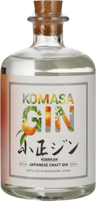 Envoi gratuit | Genièvre Gin Komasa Sakurajima Komikan Japon Bouteille Medium 50 cl