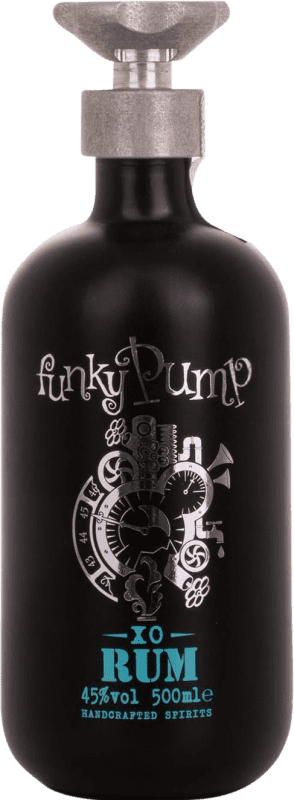 送料無料 | ラム Funky Pump. XO イギリス ボトル Medium 50 cl