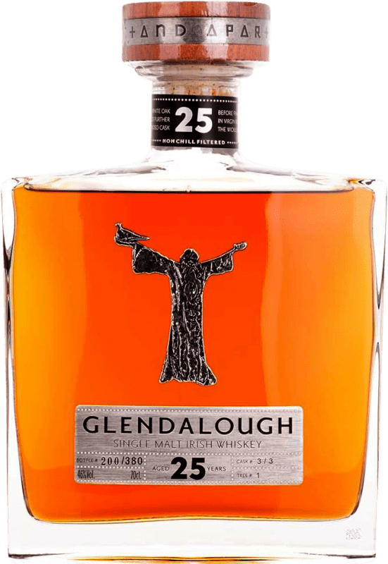 459,95 € Spedizione Gratuita | Whisky Single Malt Glendalough Irish Cask Finish — Affinato in Botte 25 Anni
