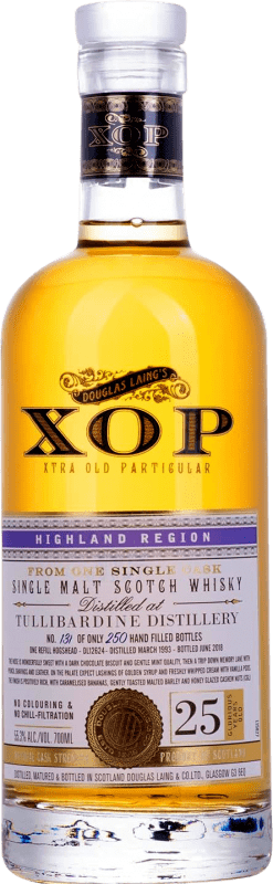 Kostenloser Versand | Whiskey Single Malt Douglas Laing's Xtra Old Particular XOP at Tullibardine Großbritannien 25 Jahre 70 cl