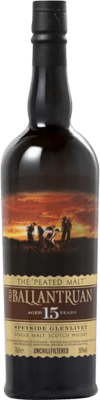 Виски из одного солода Old Ballantruan. The Peated Malt 15 Лет 70 cl