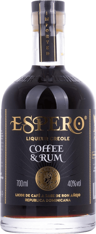 Envoi gratuit | Rhum Espero Coffee & Rum Creole République Dominicaine 70 cl