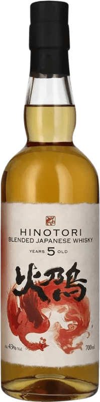 Envoi gratuit | Blended Whisky Hinotori Japon 5 Ans 70 cl