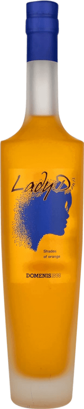 Envío gratis | Licores Domenis 1898 Lady D Shades of Orange Italia Botella Medium 50 cl