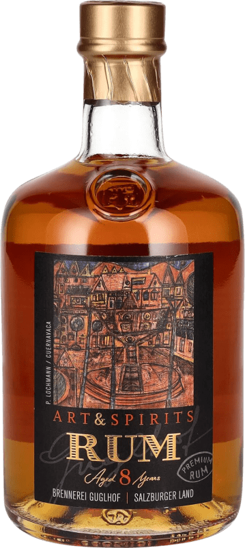 Бесплатная доставка | Ром Brennerei Guglhof Art & Spirits Premium Австрия 8 Лет 70 cl