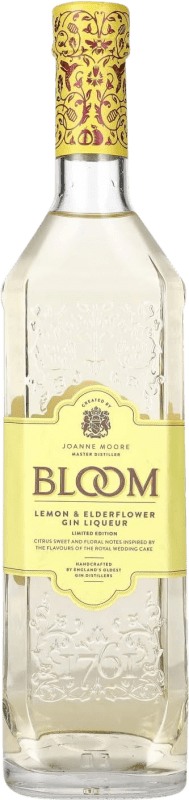 Бесплатная доставка | Джин G&J Greenalls Bloom Lemon & Elderflower Объединенное Королевство 70 cl