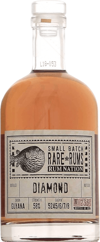 Envoi gratuit | Rhum Rum Nation Diamond Whisky Finish Réunion 70 cl