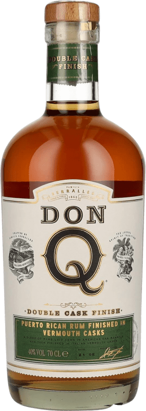 Бесплатная доставка | Ром Seralles Don Q Double Aged Vermouth Cask Finish Пуэрто-Рико 70 cl