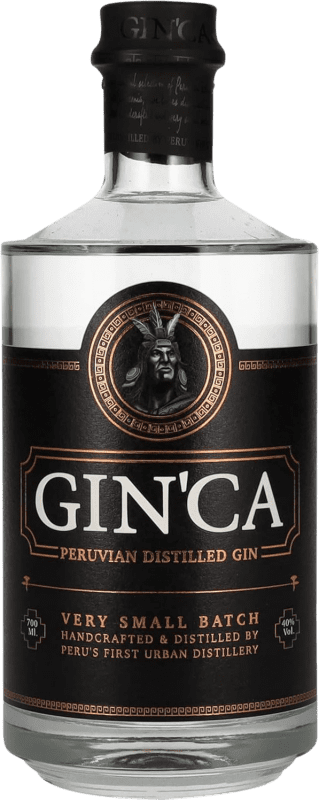 Envío gratis | Ginebra Gin Amazonian. Gin'ca España 70 cl