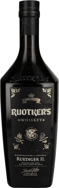 Envoi gratuit | Blended Whisky Ruotker's Ruediger II Autriche 70 cl