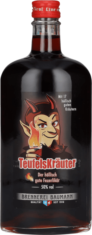 Envoi gratuit | Liqueurs Baumann Teufelskräuter Feuerlikör Allemagne 70 cl