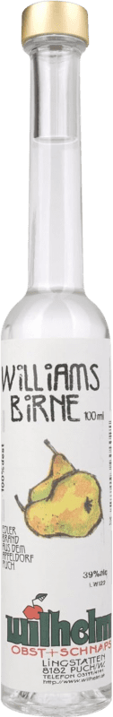 Envío gratis | Licores Wilhelm Williamsbrand Austria Botellín Miniatura 10 cl