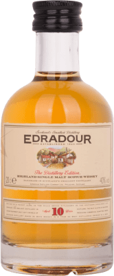 19,95 € Free Shipping | Blended Whisky Edradour 10 Years Small Bottle 20 cl