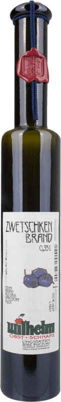 Envio grátis | Licores Wilhelm Zwetschkenbrand Áustria Garrafa Terço 35 cl