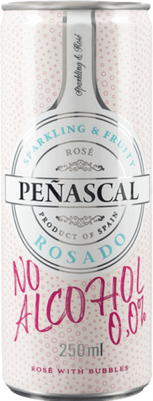 69,95 € | Коробка из 24 единиц Красное вино Peñascal Испания Tempranillo — Темпранильо, Syrah — Сира, Bobal — Бобаль Жестяная банка 25 cl 0.0 Ноль Ноль Без алкоголя