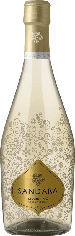 Free Shipping | White sparkling Vicente Gandía Sandara Spain Viura, Verdejo, Sauvignon White 75 cl