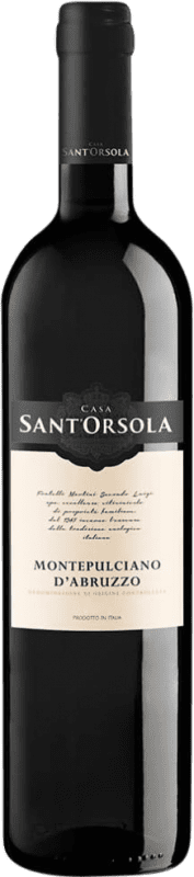 8,95 € | Красное вино Sant'Orsola D.O.C. Montepulciano d'Abruzzo Тоскана Италия Montepulciano 75 cl