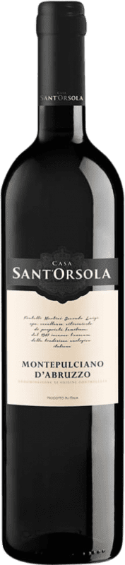 免费送货 | 红葡萄酒 Sant'Orsola D.O.C. Montepulciano d'Abruzzo 托斯卡纳 意大利 Montepulciano — 蒙特普尔恰诺 75 cl