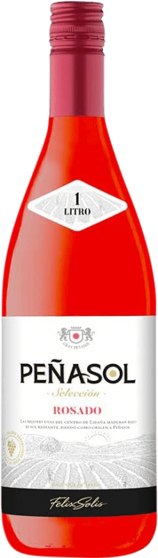 Free Shipping | Rosé wine Peñasol Rosado Spain Tempranillo 1 L