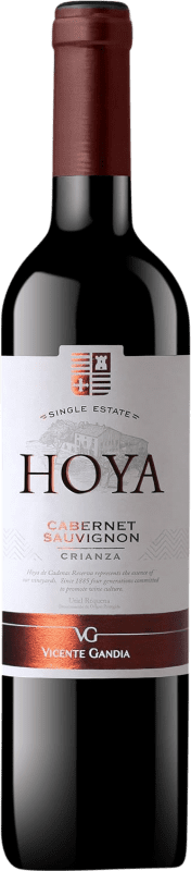 8,95 € | Красное вино Vicente Gandía Hoya de Cadenas старения D.O. Utiel-Requena Сообщество Валенсии Испания Cabernet Sauvignon 75 cl