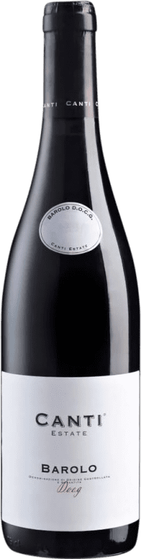 Free Shipping | Red wine Canti Premium Estate D.O.C.G. Barolo Piemonte Italy Nebbiolo 75 cl