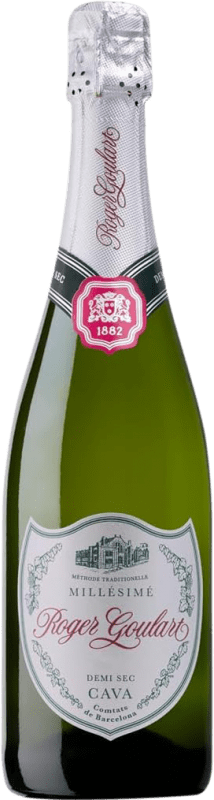 8,95 € Envio grátis | Espumante Branco Roger Goulart Semiseco — Meio Seco D.O. Cava