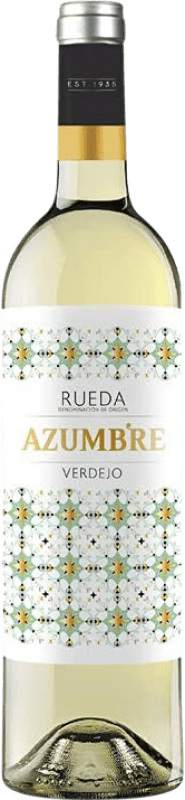 9,95 € Envio grátis | Vinho branco Cuatro Rayas Azumbre Blanco D.O. Rueda