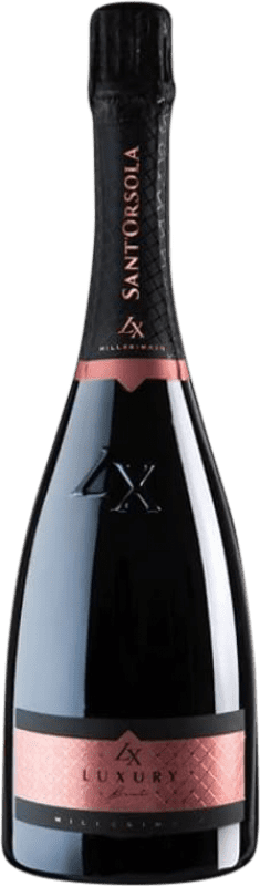 19,95 € Free Shipping | Rosé Sparkling Wine Sant'Orsola LX Seco — Dry Millesimato, Rosé, Luxury D.O.C. Prosecco