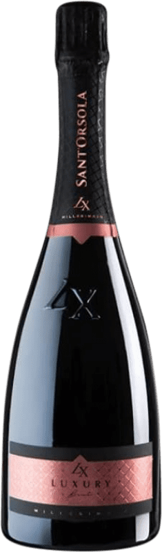 Spedizione Gratuita | Spumante rosato Sant'Orsola LX Luxury Millesimato Rosè Secco D.O.C. Prosecco Veneto Italia Glera 75 cl