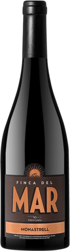 Free Shipping | Red wine Vicente Gandía Finca del Mar Monastrell Petit Verdot D.O. Valencia Valencian Community Spain Monastrell, Petit Verdot 75 cl