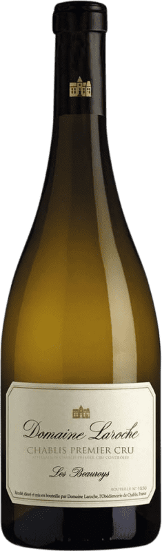 Бесплатная доставка | Белое вино Laroche Beauroy A.O.C. Chablis Premier Cru Франция Chardonnay 75 cl