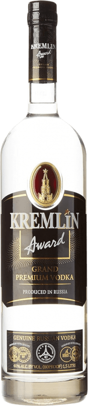 送料無料 | ウォッカ Fortuna Kremlin ロシア連邦 特別なボトル 1,5 L