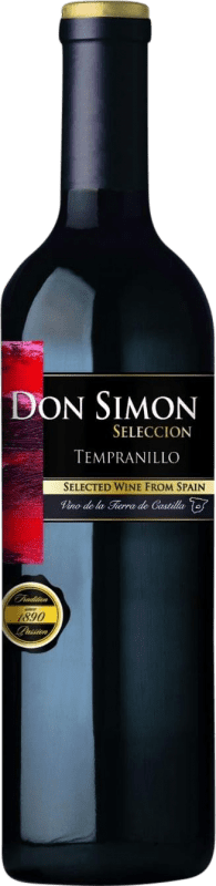 免费送货 | 红酒 Don Simón Selección I.G.P. Vino de la Tierra de Castilla 卡斯蒂利亚 - 拉曼恰 西班牙 Tempranillo 75 cl