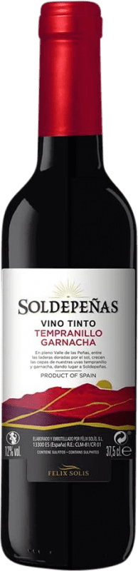 Envio grátis | Vinho Tinto Félix Solís Castillo de Soldepeñas I.G.P. Vino de la Tierra de Castilla Castela-Mancha Espanha Tempranillo, Garnacha — Grenache 75 cl