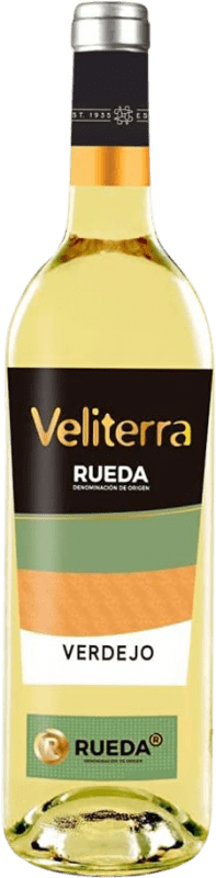 Kostenloser Versand | Weißwein Cuatro Rayas Veliterra D.O. Rueda Kastilien und León Spanien Verdejo 75 cl