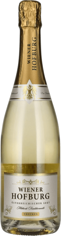 Envoi gratuit | Blanc mousseux Wiener Hofburg Sec Autriche Chardonnay 75 cl