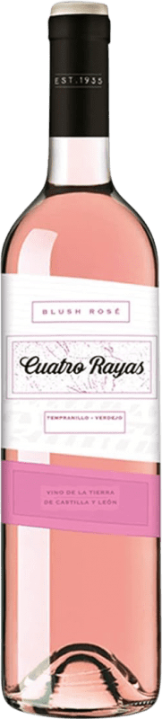 6,95 € | Rosé-Wein Cuatro Rayas Blush Rosado Kastilien und León Spanien Tempranillo 75 cl