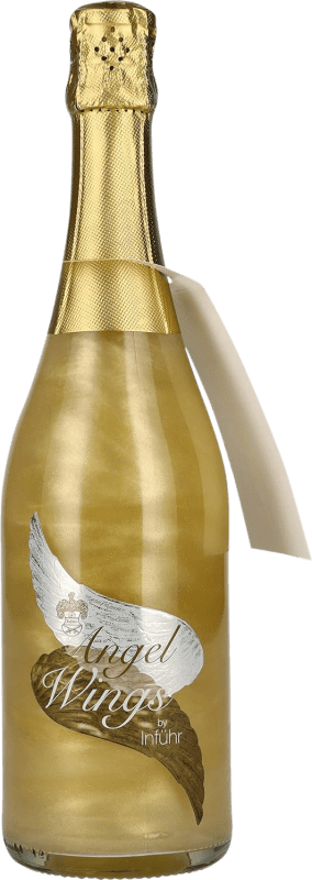 Kostenloser Versand | Weißer Sekt Inführ. Angel Wings Gold Edition White Österreich 75 cl