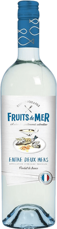 免费送货 | 白酒 Gourmet Père & Fils Fruits de Mer Blanco A.O.C. Entre-deux-Mers 法国 Sauvignon White 75 cl